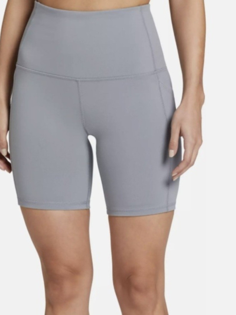 DSG Women's 7" Momentum Ultra High Rise Bike Short in Wet Cement Size Large